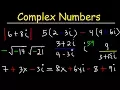Complex Numbers - Practice Problems