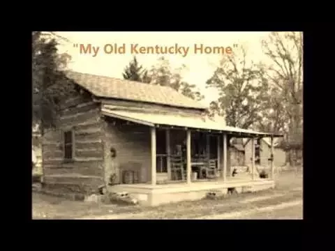 Download MP3 MY OLD KENTUCKY HOME STEPHEN FOSTER words lyrics text old American folk State Derby sing along song