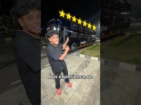 I Surprised a Rickshaw Driver with a 7 Star Bus Experience