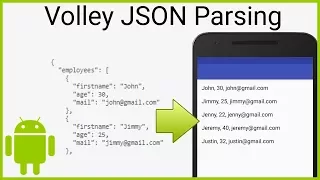 How to Parse a Json Using Volley - SIMPLE GET REQUEST