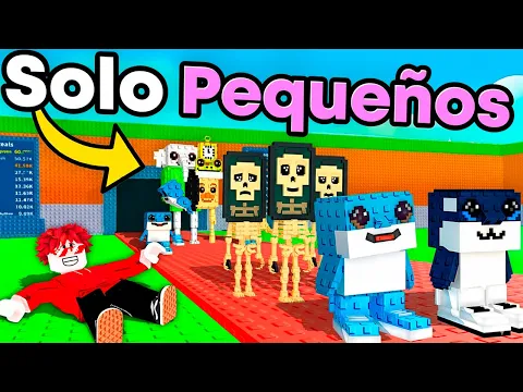 Video Thumbnail: De $0 a $100 TRILLONES SOLO con BRAINROT PEQUEÑOS en Steal a Brainrot