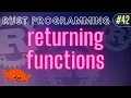 Rust Programming Tutorial - returning functions