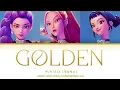 Download Lagu 'GOLDEN' (HUNTR/X) [COLOR CODED LYRICS]