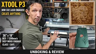 Looking for a Professional CO2 Laser Cutter for Your Small Business  xTool P3 80W laser  Reviewed