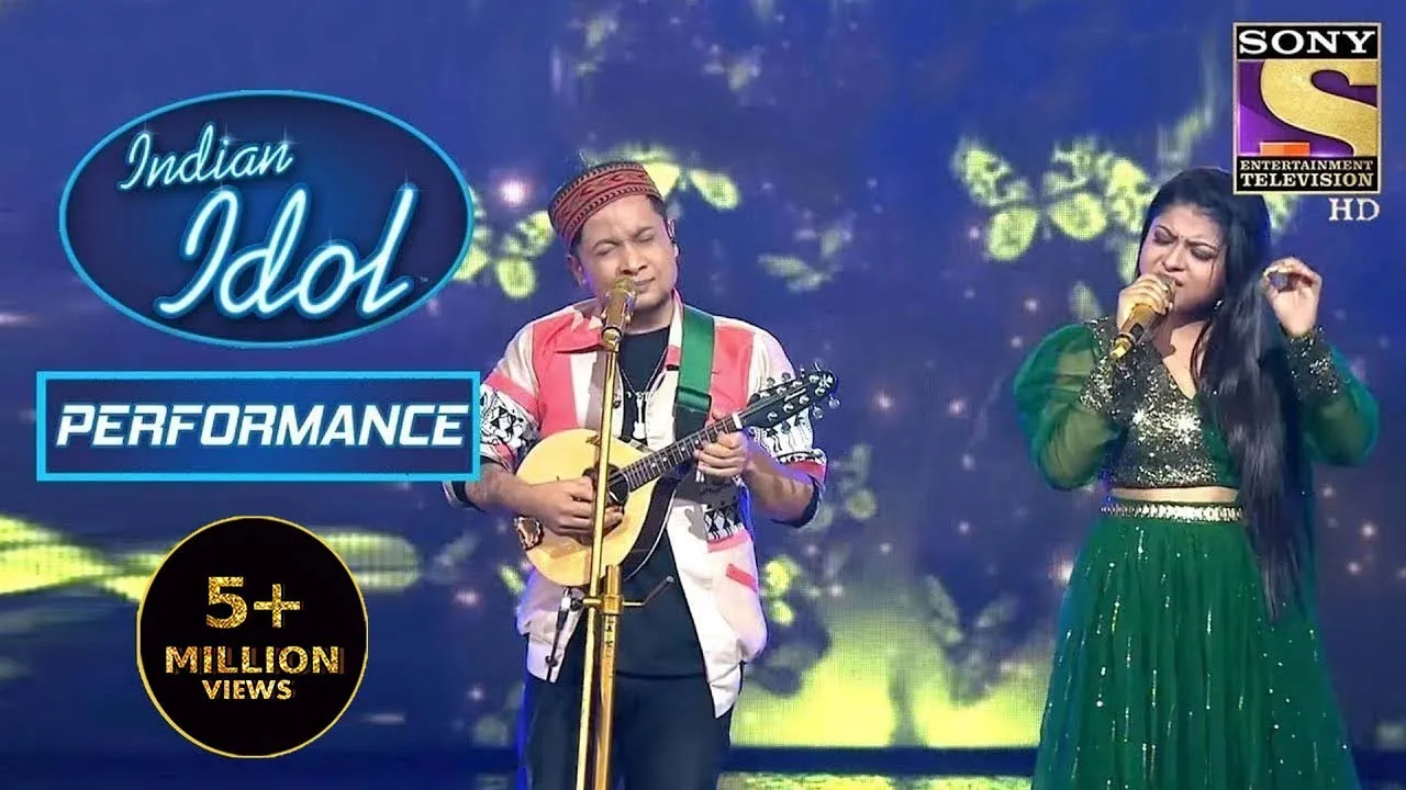 "Tujhe Dekha To" पे समां बाँध दिया Pawandeep & Arunita ने | Indian Idol Season 12