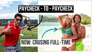 BUMS ON A BOAT from Paycheck-to-Paycheck to Cruising on a SAILBOAT! | BOAB 229