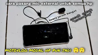 how to install an external microphone on all androids to record video sound