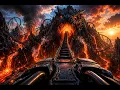 POV You Enter a Volcano Roller Coaster Then It Gets INSANE