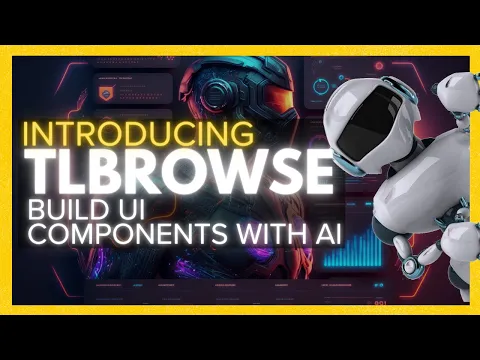 Download MP3 TLBrowse: Build UI Components Easily! Drag-and-Drop UI + Text-To-Code -  AI Writes Code Itself!