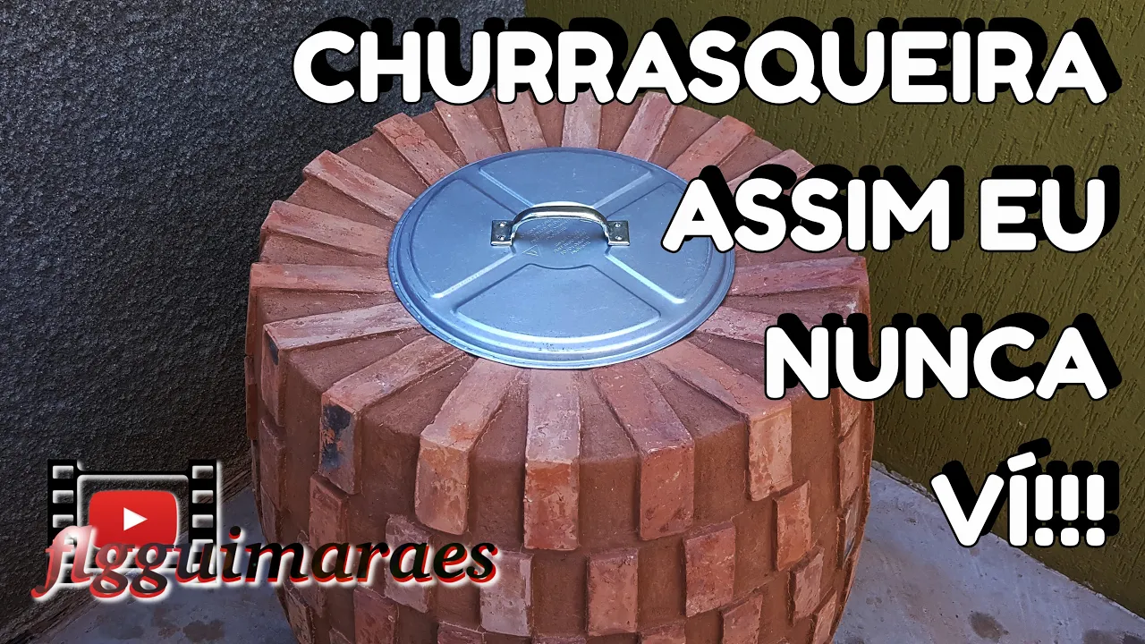 COMO FAZER CHURRASQUEIRA VERTICAL TIPO FORNO TANDOOR PARA BBQ