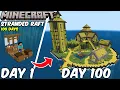 Lagu 100 Days Stranded on a Raft in Minecraft Bedrock Edition