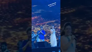 رقص وغناء ودلع سالي سليمان في دويتو مع حميد الشاعري في حفلتهم بالساحل اغنية يتحبي طبعا يا حياتي 