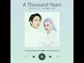 Download Lagu A Thousand Years - Rose ft. Jungkook (AI)