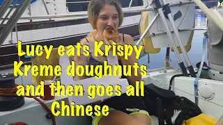 Lucy celebrates a big event