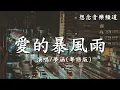 夢涵【愛的暴風雨】粵語版 (Ai De Bao Feng Yu)夜涼漸冷心似水,因她走了極空虛【動態歌詞 Lyrics】