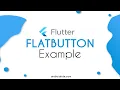 Flutter FlatButton onPressed Example - Counter App