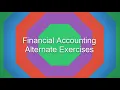 ACC 201 Ch1 Alternative Exercises