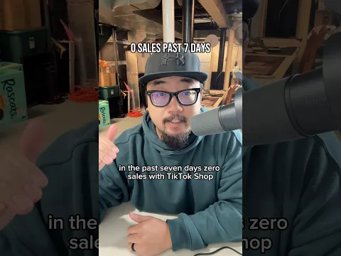0 sales on TikTok Shop (past 7 days)