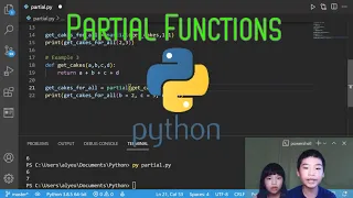 How to Code PYTHON Partial Functions Tutorial