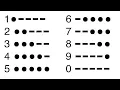 Morse Code Sound Effects Numbers
