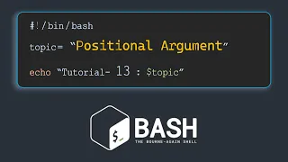 Positional Arguments in BASH Introduction to BASH scripting Tutorial - 13