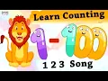 Download Lagu Learn Counting 1- 100 | Easy Numbers Song In English For Kids - Beginners | 1-100 Rhyme | 23 M Views