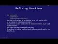PRES1 DEFINING FUNCTIONS