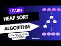 Learn heap sort algorithm by implementing it in Java program