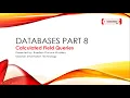 CSEC IT Databases Part 8 Creating Calculated Field Queries