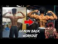 Demon Back Workout Full Back Day Explained