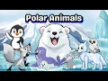 Arctic Adventure Learn Polar Animals for Kids Real Footage Cartoon Fun