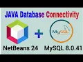 Connect MySQL 8 0 41 with NetBeans IDE 24 JDBC Tutorial Setup