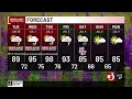 Morning Weather Forecast