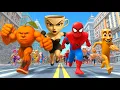 Download Lagu Spider-Man vs Tung Tung Tung Sahur rescue Ballerina Cappuccina Sad Story Squid game 3🔴siêu nhân nhện