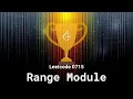 Leetcode 0715 Range Module