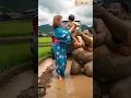 Download Lagu ❤️ evolution of baby ☺️ tractor attacke on sumo wrestler with family #baby #love #cute #shorts