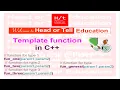 Template Function or Generic Function in C
