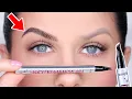 NEW BENEFIT MICROBLADE BROW PEN MICROBLADE BROWS AT HOME DOES IT WORK
