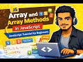 Array in JavaScript Array Method Explained push pop shift unshift JS Tutorial for Beginners