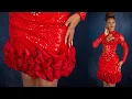 How To Cut and Sew Organza Ruffles Easy Trendy Organza Ruffles