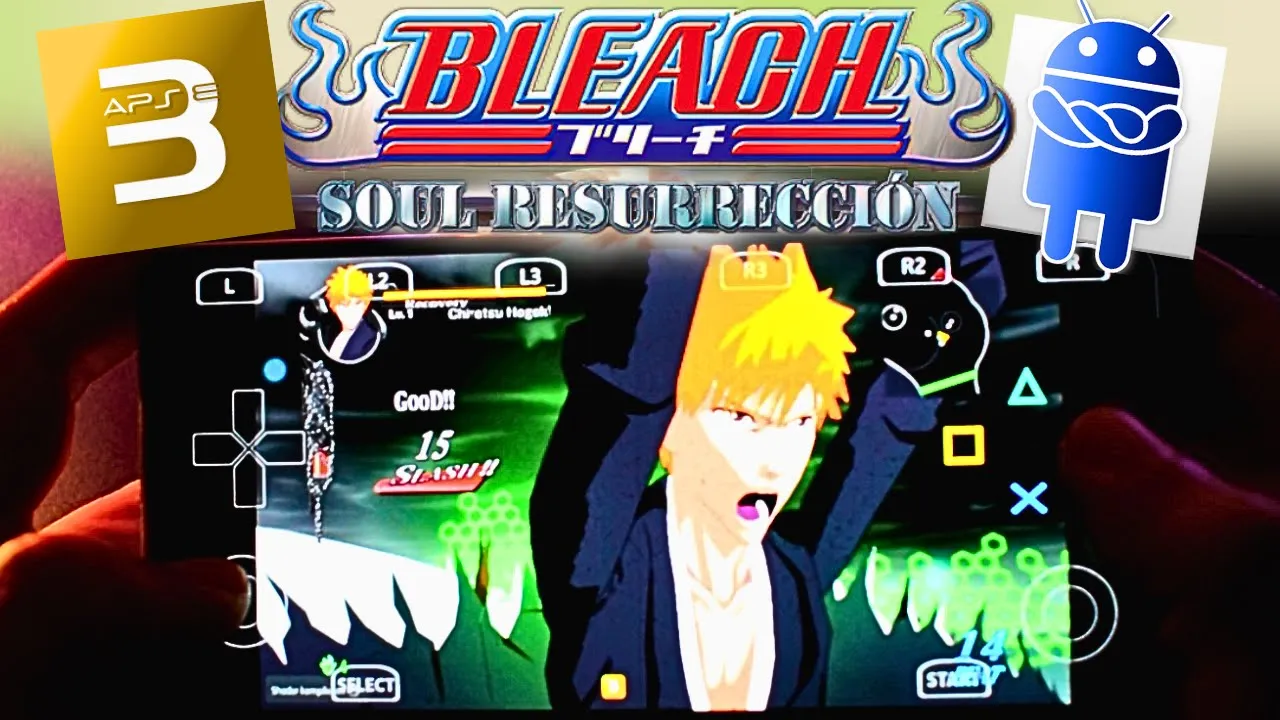 BLEACH Soul Resurreccion | aPS3e Emulator | PS3 Emulator Android