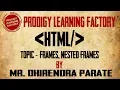 Frames Nested Frames in HTML