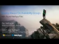 Deploy Always On Availability Groups With Azure NetApp Files