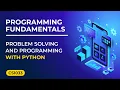 Problem Solving and Programming with Python A Beginner s Guide Academic Tube