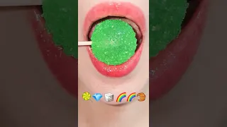 사탕 코하쿠토 ASMR EMOJI FOOD KOHAKUTO MUKBANG 코하쿠토 먹방 ... #shorts