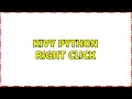 Kivy Python Right Click 3 Solutions
