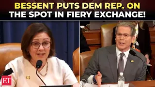 why are you bringing up usaid with me bessent turns tables on dem rep delbene house hearing