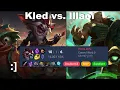 Kled vs Illaoi Masters - Speedrunning tentacle matchup ranked gameplay