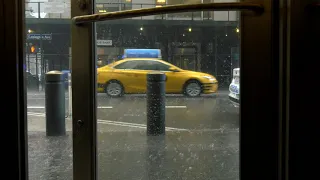 صوت المطر استرخاء دراسة تأمل نوم ساعة كاملة Relaxing Rain Thunder 