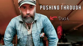 3 Months Of Sanding In A Confined Space.